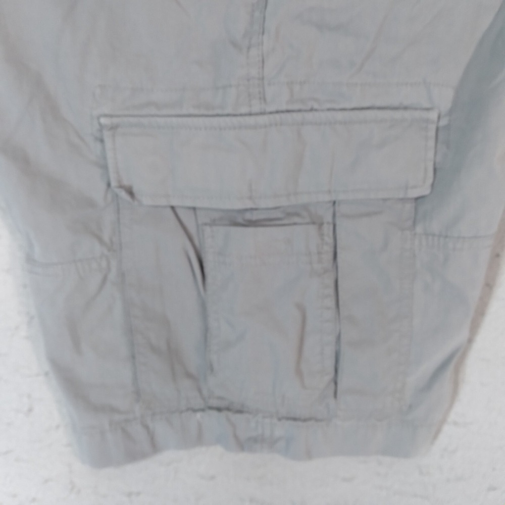 Chaps Ralph Lauren cargo shorts men's 38 x 11 gray cotton outdoor urban preepy - Picture 8 of 12